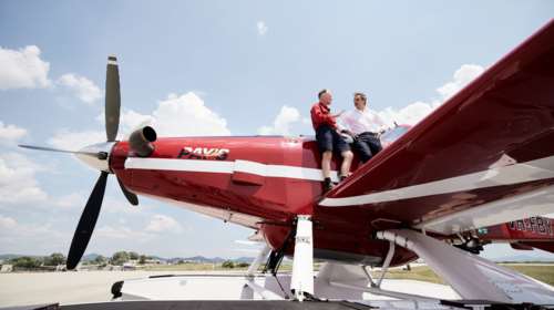 Στη μάχη με τις φλόγες φέτος τα Air Τractors: Στη βάση των πυροσβεστικών αεροσκαφών ο Κυριάκος Μητσοτάκης