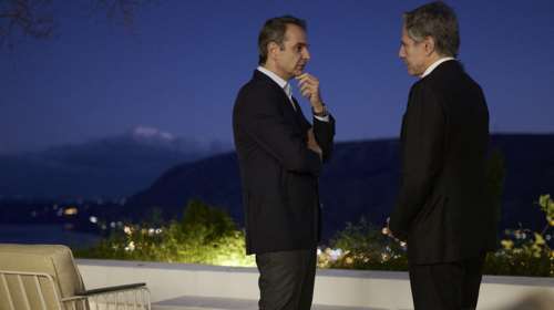 Σε θετικό κλίμα η συνάντηση Μητσοτάκη-Μπλίνκεν -&quot;Η Ελλάδα θα πάρει όσα έχουν συμφωνηθεί&quot; λένε κυβερνητικές πηγές για τα F-35