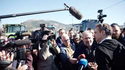 Το μεσημέρι της Τρίτης (13/2) η συνάντηση του Μητσοτάκη με τους αγρότες- Ποιοί θα κάτσουν στο τραπέζι