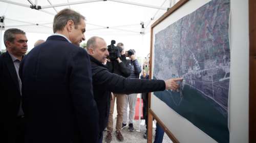 Αλεξανδρούπολη - Ο Μητσοτάκης στο εργοτάξιο της ανατολικής περιφερειακής: Η περιοχή καθίσταται γεωστρατηγικός κόμβος [εικόνες - βίντεο]