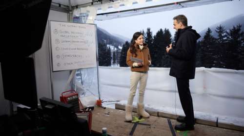 Ο Μητσοτάκης στο χιονισμένο Νταβός: Παράθυρο για νέες παροχές με το βλέμμα στις διπλές εκλογές