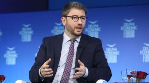 Ανδρουλάκης στο Φόρουμ των Δελφών: Ζητάμε ισχυρή εντολή για σοσιαλδημοκρατική κυβέρνηση την πρώτη Κυριακή