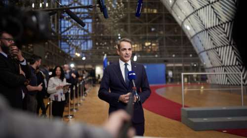 Στη σύνοδο του Ευρωπαϊκού Συμβουλίου ο Κυριάκος Μητσοτάκης - Στην ατζέντα το Ουκρανικό και η Μέση Ανατολή