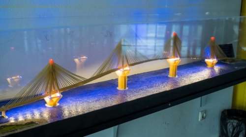 Φοιτητές έφτιαξαν τη γέφυρα Ρίου-Αντιρρίου με... 11 κιλά μακαρόνια [Εικόνες]