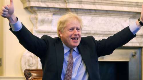 Tα βρήκαν ΕΕ και Βρετανία: Ιστορική συμφωνία για το Brexit - Ο πανηγυρισμός του Τζόνσον