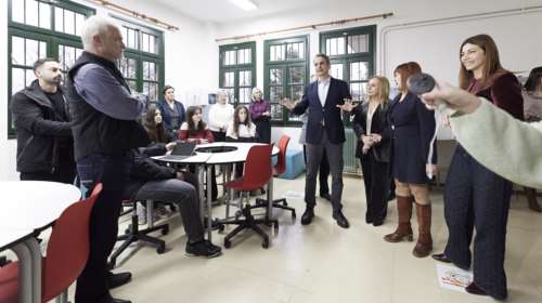 Μητσοτάκης από το Κέντρο Καινοτομίας Ηπείρου: Προσφέρουμε στα παιδιά τελείως διαφορετικές εμπειρίες