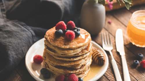 Εύκολα και λαχταριστά pancakes φούρνου - Αφράτα, έτοιμα σε 15 λεπτά