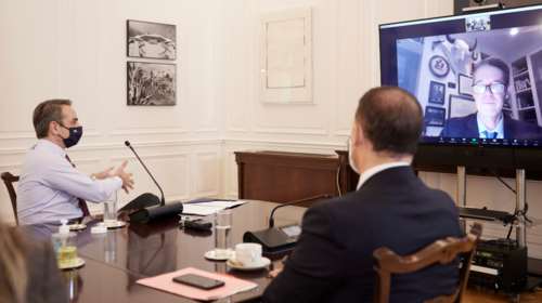 Μητσοτάκης για επένδυση Amazon: Η χώρα γίνεται κόμβος για επενδύσεις υψηλής τεχνολογίας