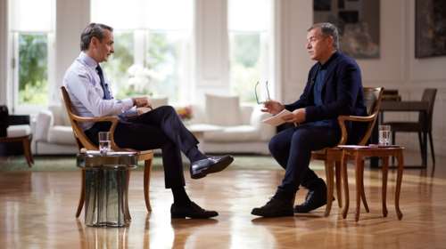 Κανιβαλισμός: "Χολή" τα σχόλια αριστερών δημοσιογράφων για τη συνέντευξη Μητσοτάκη στον Σταύρο Θεοδωράκη