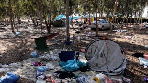 Η στιγμή που Ισραηλινοί φτάνουν στο φεστιβάλ με τους 250 νεκρούς μετά το μακελειό της Χαμάς - &quot;Δώστε ένα σημάδι ζωής&quot; [βίντεο]