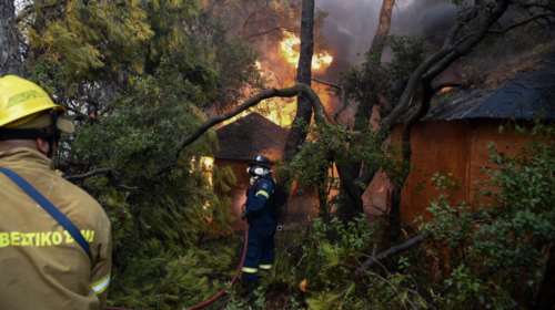 Πολύ υψηλός κίνδυνος πυρκαγιάς σήμερα Τρίτη : Ο &quot;χάρτης&quot; της Πολιτικής Προστασίας