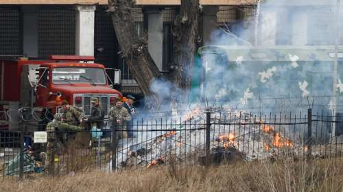 Πόλεμος στην Ουκρανία: Ρωσική οβίδα χτύπησε νοσοκομείο στο Ντονέτσκ - Τέσσερις νεκροί  και 10 τραυματίες