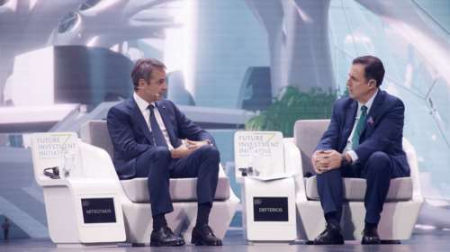 Μητσοτάκης για Τουρκία: "Δεν υπάρχει γεωπολιτική απειλή - Έχουμε τις συμμαχίες μας, έχουμε χαράξει τις γραμμές μας "