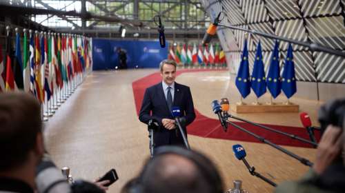 Ο Μητσοτάκης στην πρώτη Σύνοδο Κορυφής ΕΕ-Συμβουλίου Συνεργασίας του Κόλπου στις Βρυξέλλες