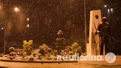 Το &#39;στρωσε στην Φλώρινα - Χιονίζει σε Κεντρική και Δυτική Μακεδονία [εικόνες]