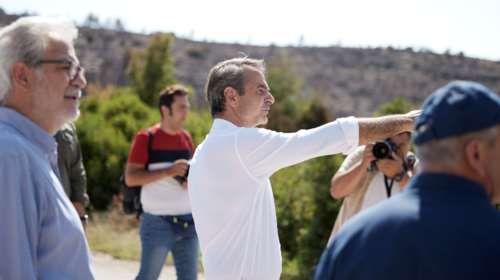 Ο Μητσοτάκης δείχνει εμπρησμό στην Πεντέλη: Το σημείο και η ώρα που ξεκίνησε η φωτιά γεννούν εύλογα ερωτήματα