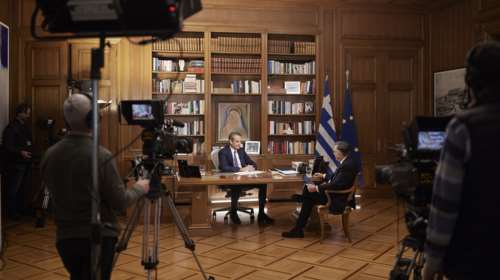 Κυριάκος Μητσοτάκης: Ο Κασσελάκης παλινωδεί, είναι νέος ακόμα - Ο Ανδρουλάκης εργαλειοποιεί τον γάμο των ομόφυλων