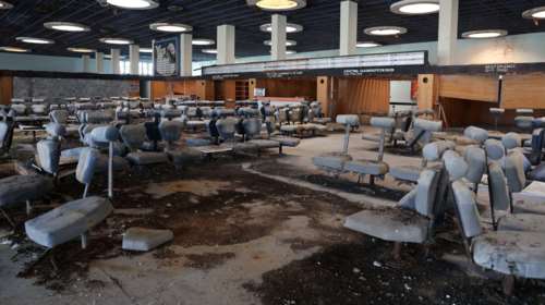 Το διεθνές αεροδρόμιο - φάντασμα της Λευκωσίας: Φωτογραφίες του Reuters, 50 χρόνια μετά την τουρκική εισβολή