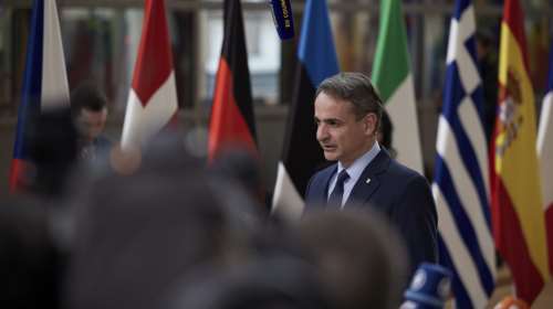 Μητσοτάκης στη Σύνοδο Κορυφής: &quot;Οι καταθέσεις είναι προστατευμένες, θα αποκτήσουμε σύντομα την επενδυτική βαθμίδα&quot;