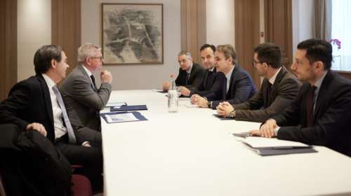 Συνάντηση Μητσοτάκη με στελέχη τεχνολογικών κολοσσών - Στο τραπέζι οι εξελίξεις στη τεχνητή νοημοσύνη