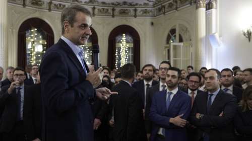 Μητσοτάκης από το Λονδίνο: Χρειαζόμαστε την αυτοδυναμία γιατί η χώρα πρέπει να κυβερνηθεί με αποτελεσματικότητα