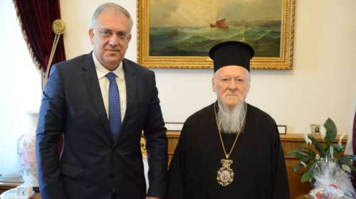 Θεοδωρικάκος: &quot;Το Οικουμενικό Πατριαρχείο είναι ο φωτεινός φάρος όλων των ορθοδόξων χριστιανών&quot;