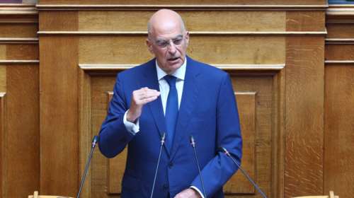 Δένδιας για το αίτημα ένταξης της Ελλάδας στο SAFE: Υπάρχει απειλή από την άλλη πλευρά του Αιγαίου
