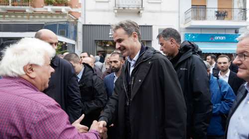 Μητσοτάκης στην Αχαΐα: Η απλή αναλογική είναι συνταγή ακυβερνησίας - Θέλουμε τη ΝΔ αυτοδύναμη στη δεύτερη κάλπη