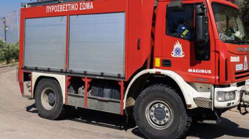 Θεσσαλονίκη: Φωτιά σε ξερά χόρτα κοντά στο αεροδρόμιο Μακεδονία