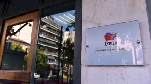 Επίθεση με αυγά στα γραφεία του ΣΥΡΙΖΑ στη Σίνδο