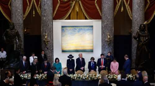 Ορκωμοσία Τραμπ: Το χρυσό γεύμα στο Κογκρέσο μετά την τελετή - Ποιοι μεγιστάνες έδωσαν το παρών [εικόνες]