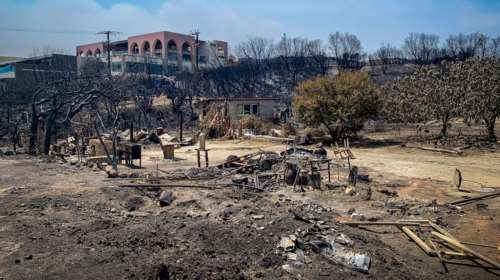 Τεράστια καταστροφή στη Ρόδο: Στάχτη έγιναν πάνω από 135.000 στρέμματα δάσους