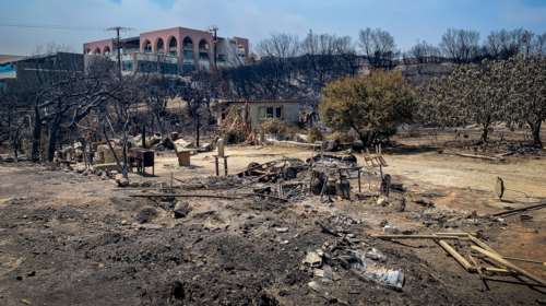 Ρόδος: 2.500 ζώα και 50.000 ελαιόδεντρα &quot;χάθηκαν&quot; στη φωτιά – Μεγάλες καταστροφές στη Θεσσαλία