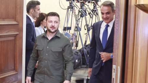 Η ανάρτηση του Ζελένσκι μόλις πάτησε το πόδι του στην Ελλάδα: Oυσιαστικές διαπραγματεύσεις με τον Μητσοτάκη