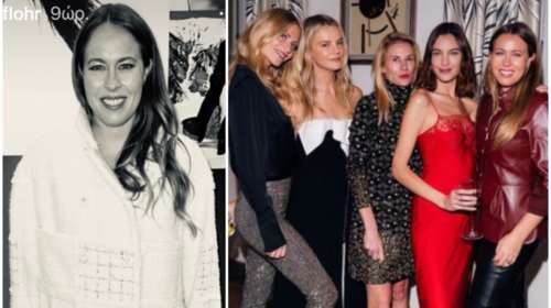 Νίνα Φλορ: Η εμμονή με τα Chanel - Το total white tweed μπλέιζερ και το leather look στο Παρίσι