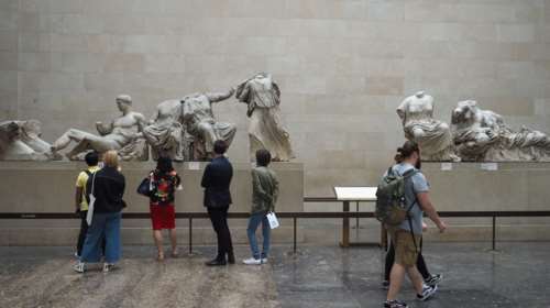 Μενδώνη για Γλυπτά Παρθενώνα: Ανιστόρητοι και αστείοι οι ισχυρισμοί του Βρετανικού Μουσείου