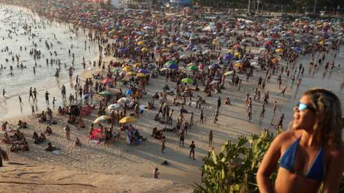 Βραζιλία: Λιώνει το Ρίο ντε Τζανέιρο - Στους 62,3 °C η αίσθηση της θερμοκρασίας ενώ στον νότο βρέχει καταρρακτωδώς