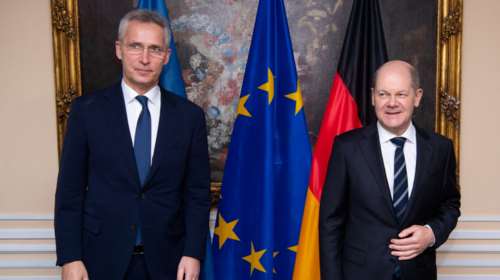 Απάντηση Σολτς - Στόλτενμπεργκ σε Ζελένσκι: Το ΝΑΤΟ δεν θα εμπλακεί στρατιωτικά στον πόλεμο της Ουκρανίας