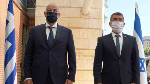 Θερμή υποδοχή Δένδια στην Ιερουσαλήμ: &quot;Καλωσόρισες στο Ισραήλ καλέ μου φίλε&quot;