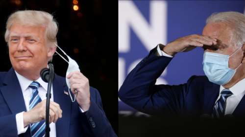 Εκλογές ΗΠΑ 2020: "Ψηφίστε" προτρέπουν τους Αμερικανούς Τραμπ και Μπάιντεν