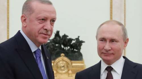 Τηλεφωνική επικοινωνία Ερντογάν και Πούτιν: Στο επίκεντρο Ουκρανία και Συρία