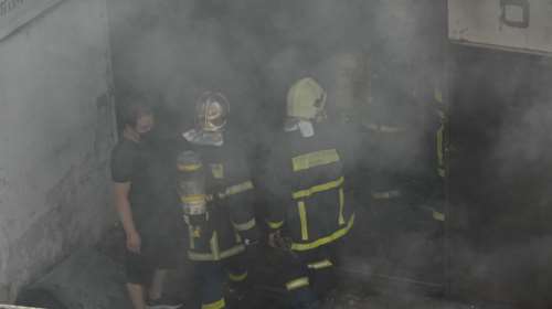 Πυρκαγιά σε βιομηχανικό χώρο στη Μαγούλα