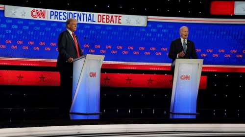 &quot;Γέρος, χαμένος, χωρίς ειρμό&quot;: Πανικός στους Δημοκρατικούς για την κακή επίδοση του &quot;βραχνιασμένου&quot; Μπάιντεν απέναντι στον Τραμπ