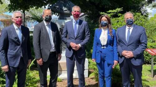 Το όνομα &quot;Ιωάννης Καποδίστριας&quot; δόθηκε σε πάρκο στη Λωζάνη, παρουσία του Δήμαρχου Αθηναίων Κώστα Μπακογιάννη