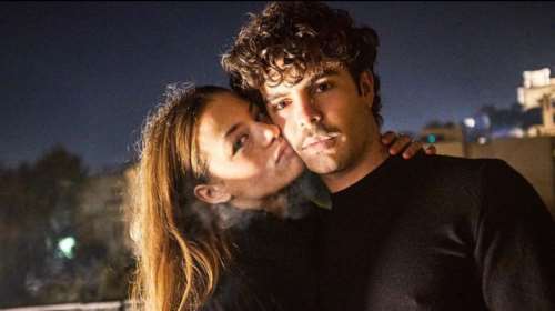 Άγγελος Λάτσιος - Γαία Μερκούρη: Τα τρυφερά στιγμιότυπα δύο ερωτευμένων [Εικόνες]