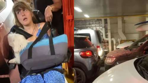 Καταγγελία για τη Μυρτώ της Πάρου: Στριμωγμένη σε γκαράζ πλοίου - &quot;Απαράδεκτη η συμπεριφορά του πληρώματος&quot; [βίντεο]