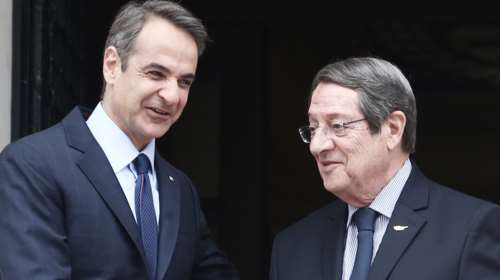 Το τηλεφωνικό &quot;ευχαριστώ&quot; του Αναστασιάδη στον Μητσοτάκη για την ανάδειξη του Κυπριακού στο Κογκρέσο