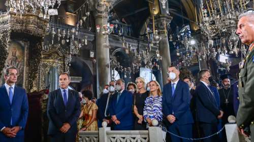Στην Τήνο για τον Δεκαπενταύγουστο ο Κυριάκος Μητσοτάκης
