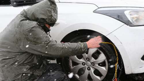 Κακοκαιρία στη Δυτική Μακεδονία: Σε ποιους δρόμους είναι απαραίτητες οι αντιολισθητικές αλυσίδες