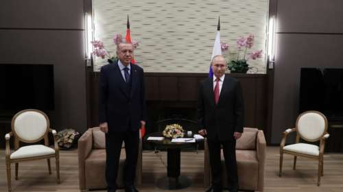 Πούτιν και Ερντογάν συναντώνται στο ρωσικό θέρετρο Σότσι στις 4 Σεπτεμβρίου